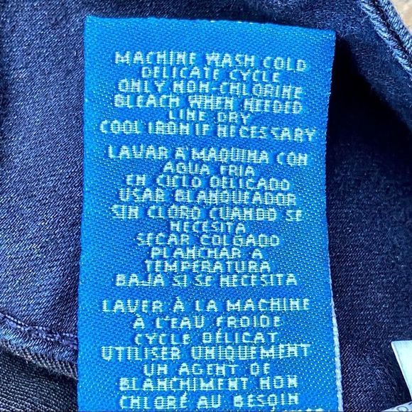 YMI High Rise Dark Wash Denim Jean Shorts 5 - Picture 5 of 10